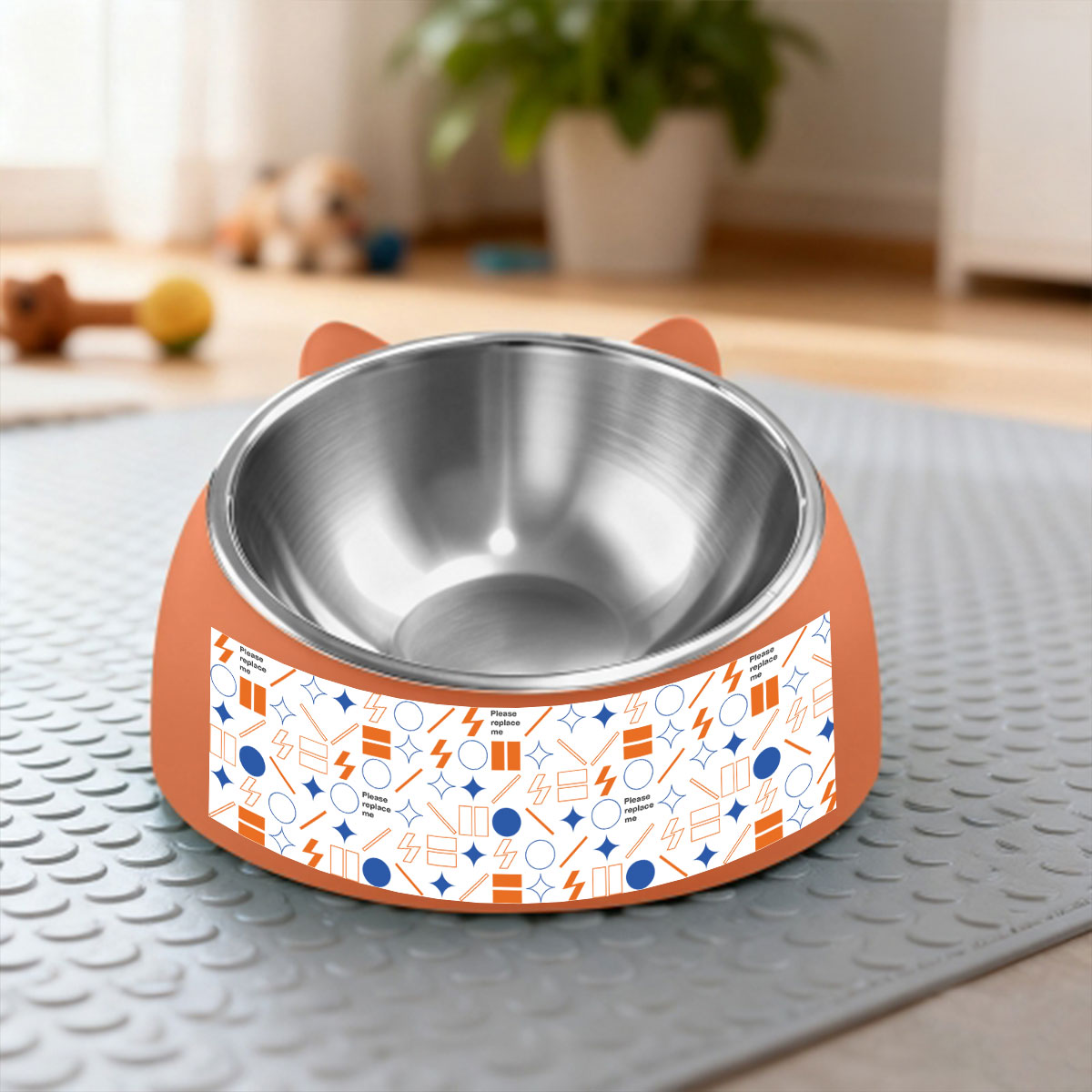 Pet Bowl with Stainless Steel Insert (US)