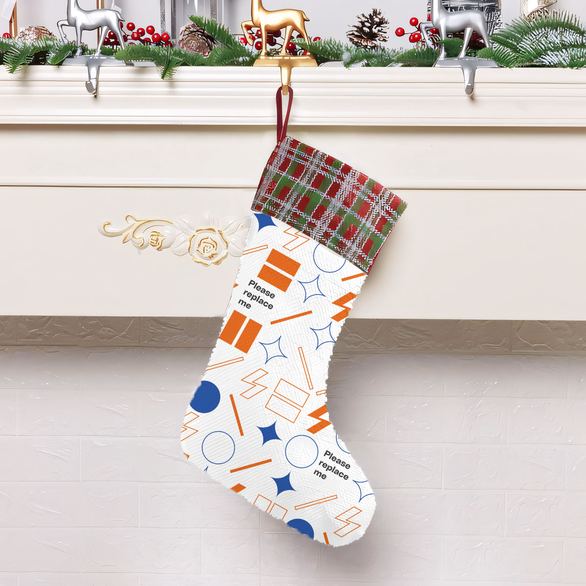 Sequin Christmas Stocking (US Label)