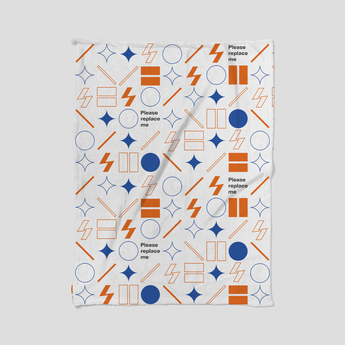 Vertical Minky Blanket (US Label)