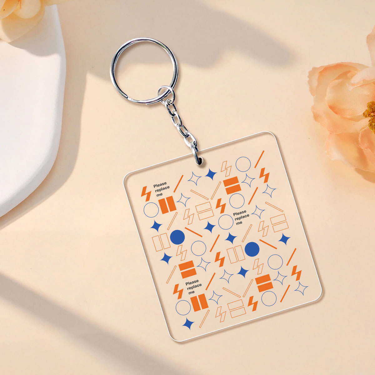 Transparent Acrylic Keychain - 2 Sides (VN)