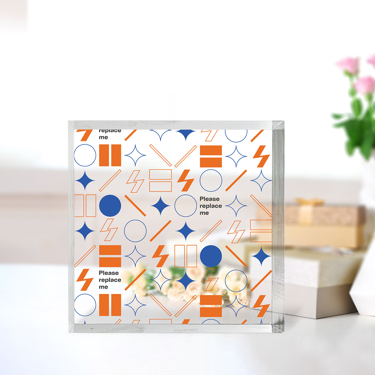 Square Shaped Acrylic Block (VN)