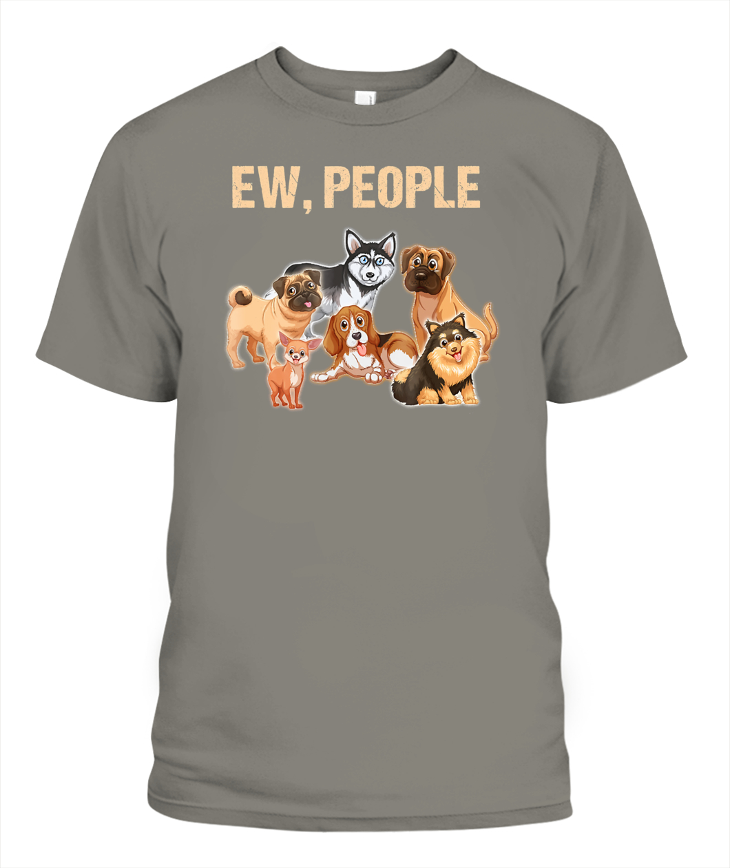 ew people dog shirt