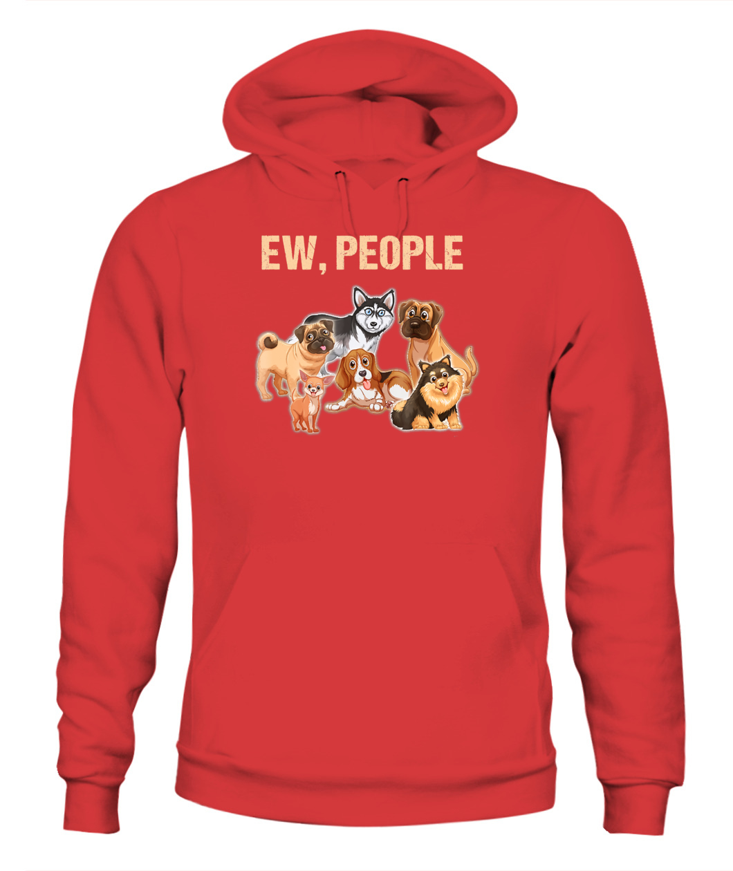 ew people dog shirt