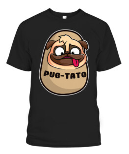 Pugtato Cute Pug Potato Dog Lover Funny Design And Style T-Shirt