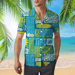 Tiki Summer Hawaiian Shirt