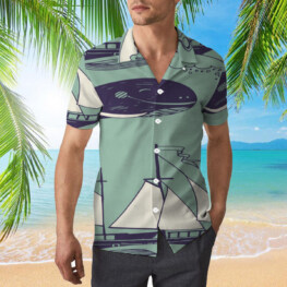 Whale Hawaiian Shirt, Sea Hawaiian Shirt, Summer Hawaiian Shirt