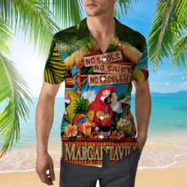 Hawaiian Parrot Colorful Shirt