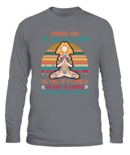 Yoga Lover Gift - Scorpio Girl Classic T-Shirt