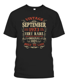 Vintage September 1973 49 Years Old Birthday Gifts