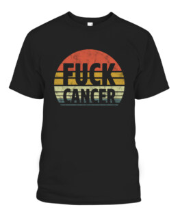 Fuck Cancer Breast Cancer Awareness Gift Retro Distressed T-Shirts, Hoodie, Sweatshirt, Adult Size S-5XL