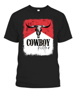 Western Bull Skull Cowboy Killer Cowgirl