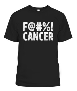 Fuck Cancer Breast Cancer Awareness Gift Distressed F T-Shirts, Hoodie, Sweatshirt, Adult Size S-5XL
