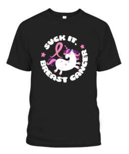 Gift for Someone with Breast Cancer Funny Unicorn T-Shirts, Hoodie, Sweatshirt, Adult Size S-5XL