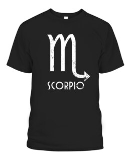 Scorpio Zodiac Sign October November Birthday Gift T-Shirts, Hoodie, Sweatshirt, Adult Size S-5XL