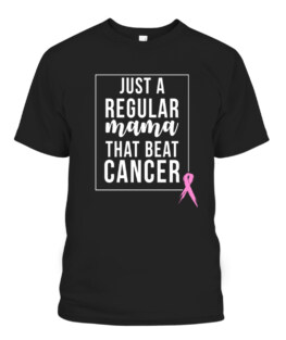 Mom Breast Cancer Survivor Design Gift With Cancer Ribbon T-Shirts, Hoodie, Sweatshirt, Adult Size S-5XL