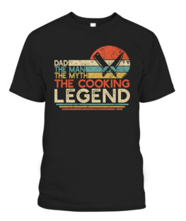 Vintage Cooking Dad The Man The Myth The Legend Chef Gift