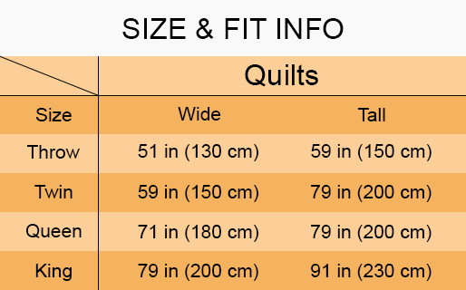 quilt size