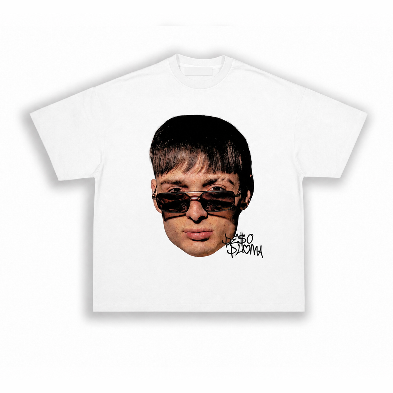 Peso Pluma Retro Hip-Hop Graphic T-shirt