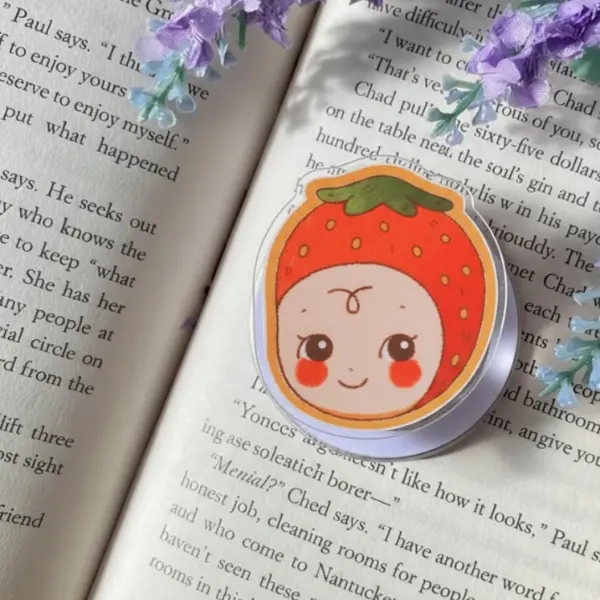 Cute Strawberry Baby Phone Grip MagSafe