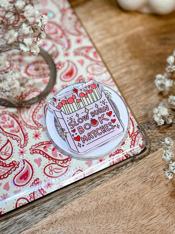 Crystallovee Smut Kindle Romance Bookish Kindle MagSafe Phone Grip
