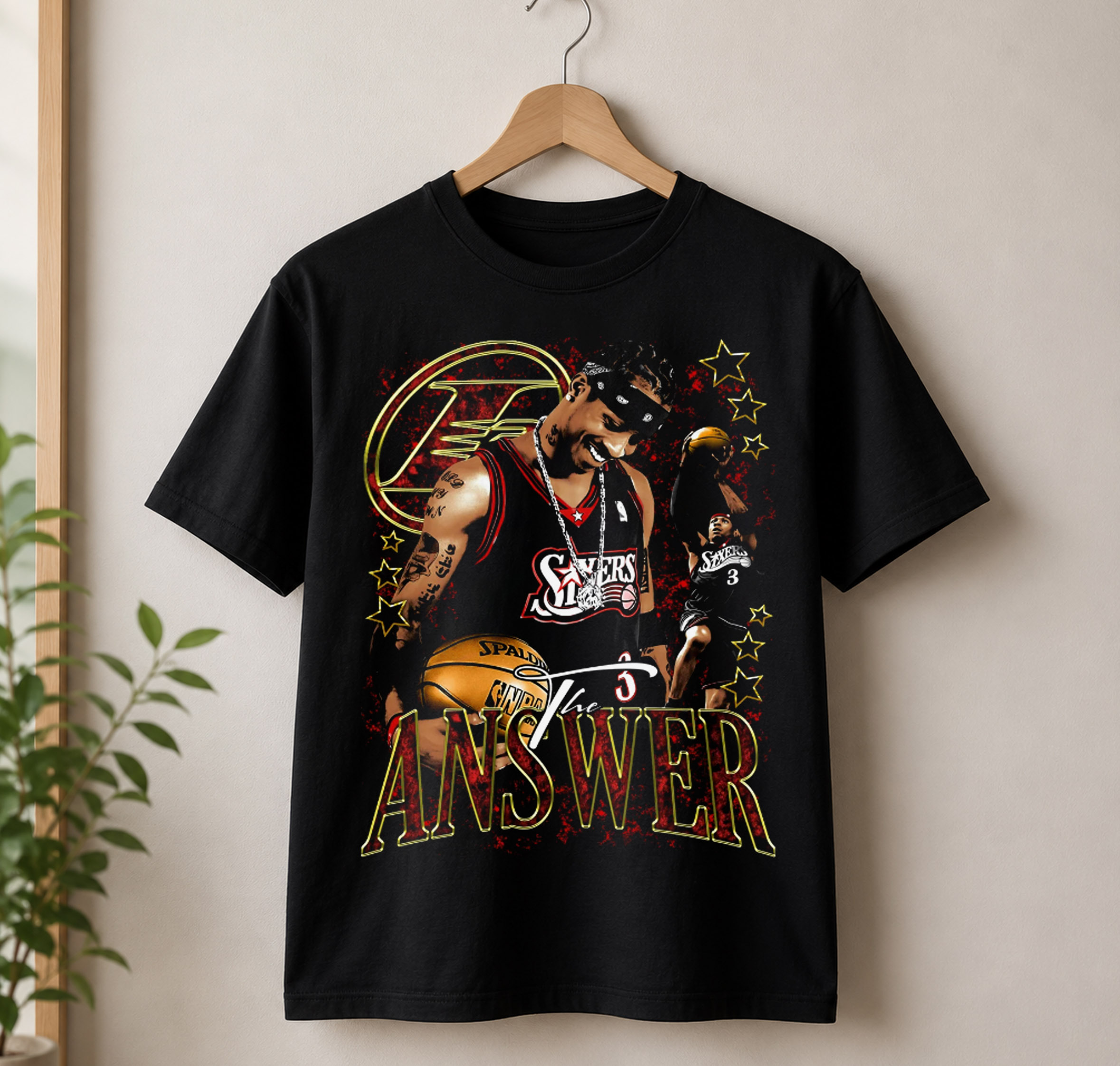 Allen Iverson Legend Tribute Graphic T-shirt