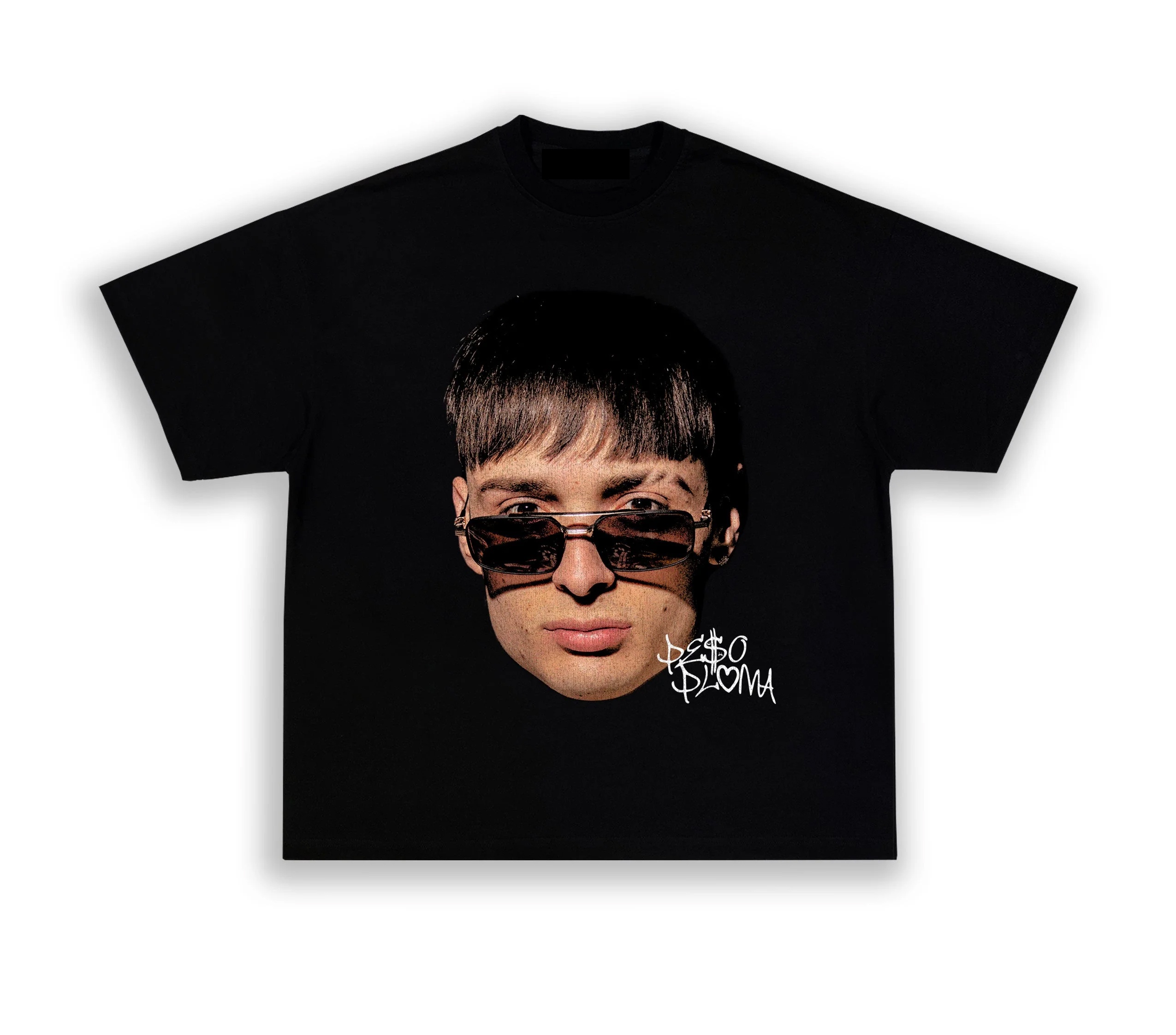 Peso Pluma Retro Hip-Hop Graphic T-shirt