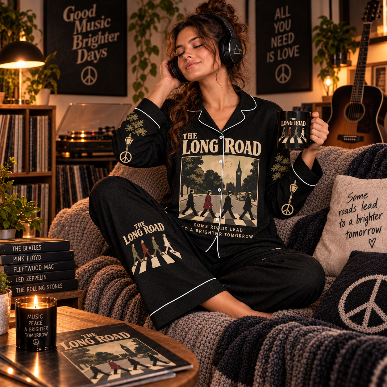 The Beatles Abbey Road Pajama Set, Come Together Here Comes the Sun, George Harrison 1969 Era