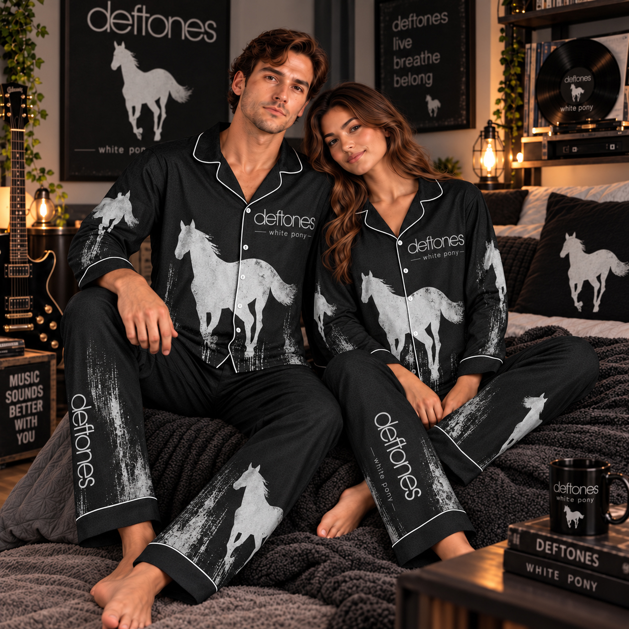 Deftones White Pony Pajama Set, Change Digital Bath, Chino Moreno 2000 Alternative Era