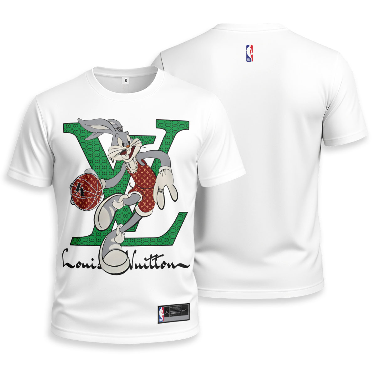 LOUIS VUITTON Basketball Unisex T-shirt - Regular Fit