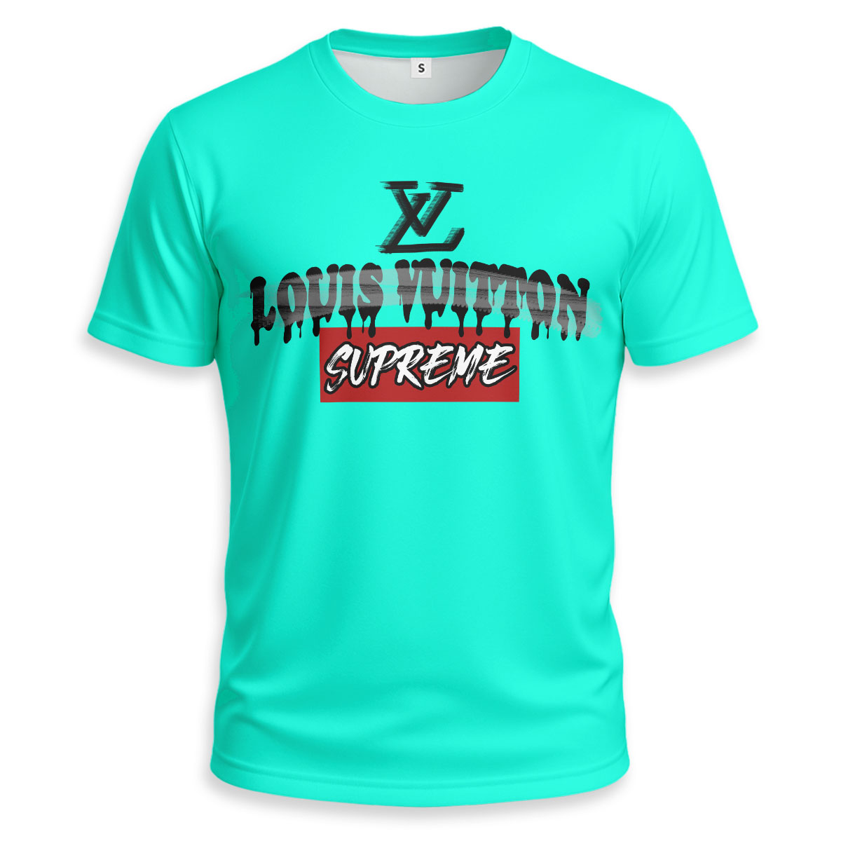 LOUIS VUITTON x SUPREME Unisex T-shirt - Regular Fit