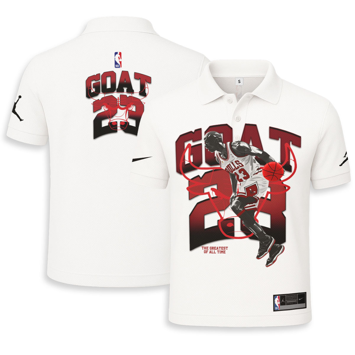 Michael Jordan Unisex Polo Shirt - Regular Fit