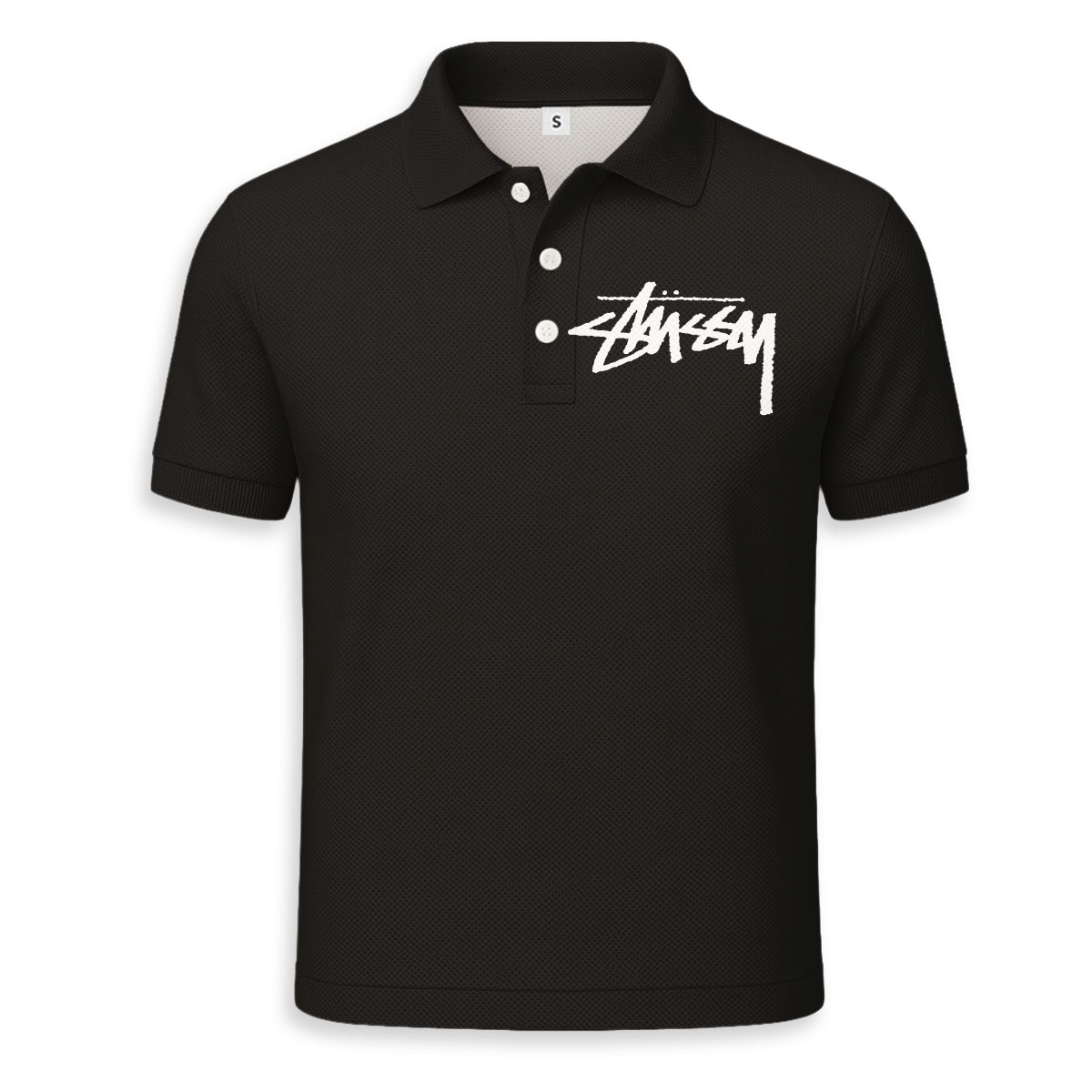 Stussy Unisex Polo Shirt - Regular Fit