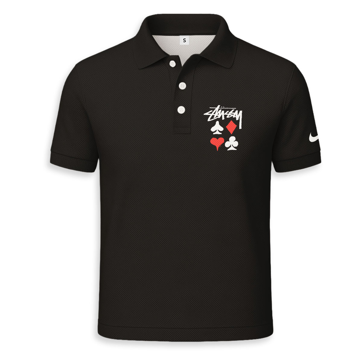 Stussy Unisex Polo Shirt - Regular Fit