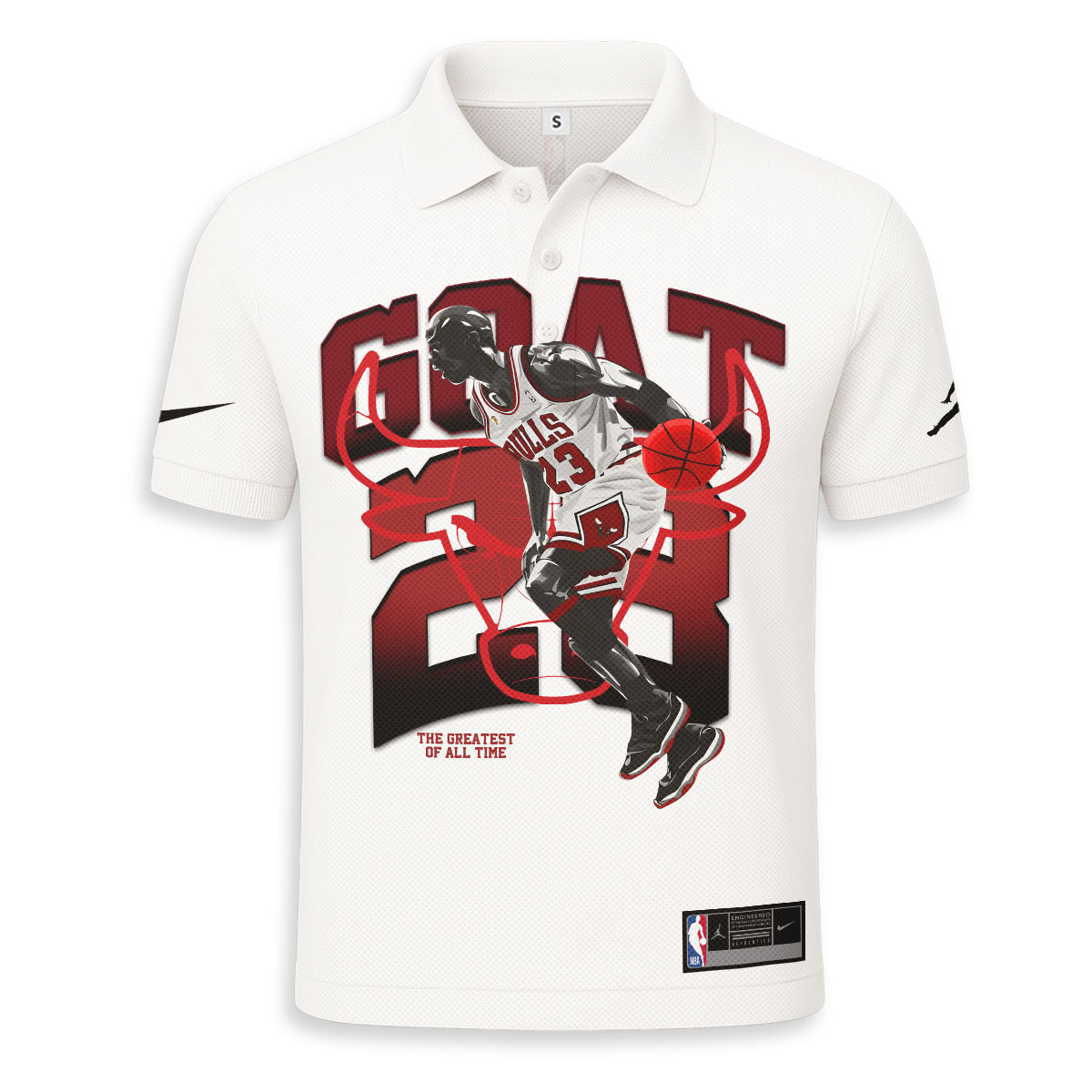 Michael Jordan Unisex Polo Shirt - Regular Fit
