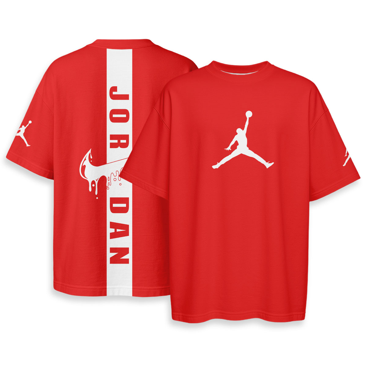 Jordan - Boxy Drop-Shoulder Tee - Streetwear Fashion