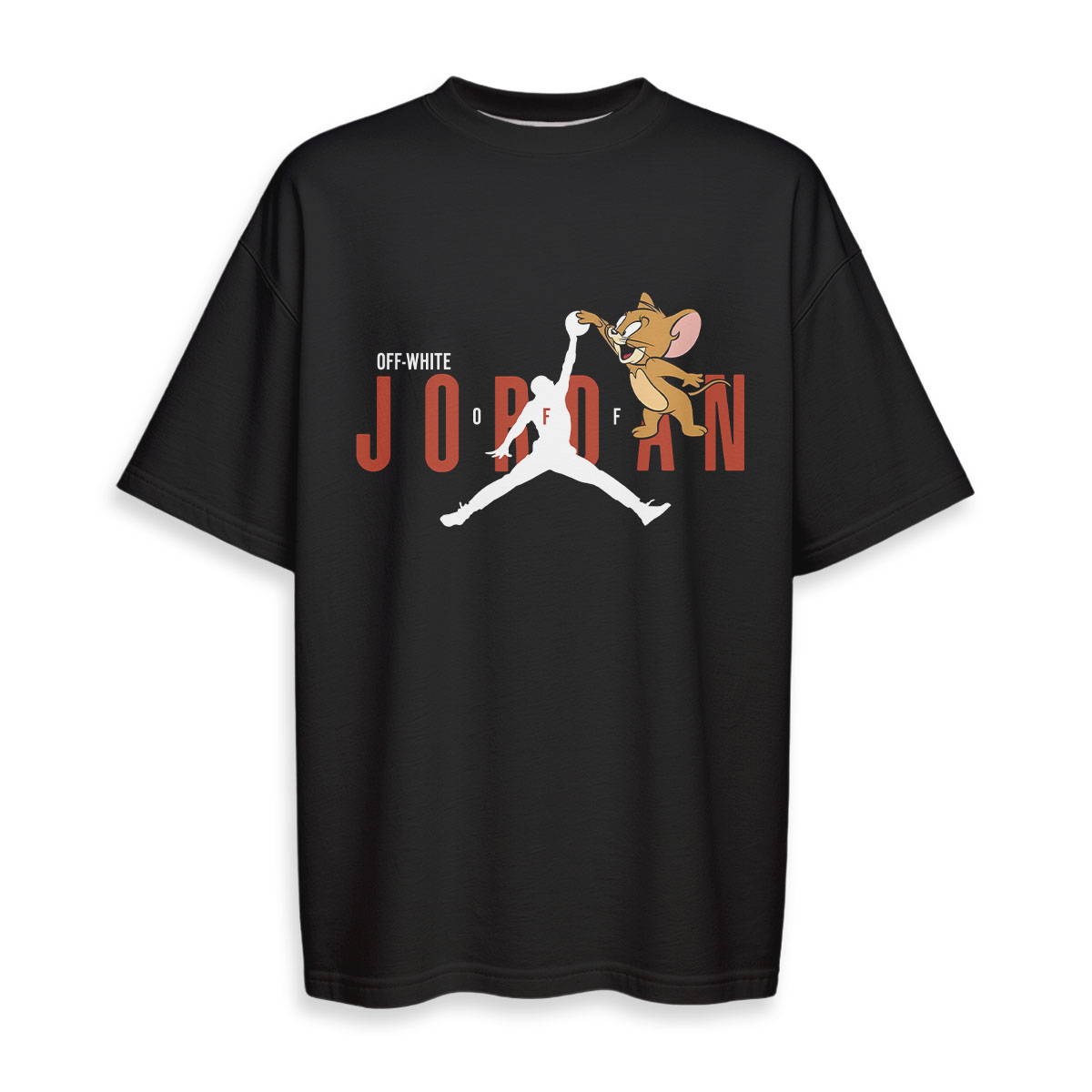JORDAN - Boxy Drop-Shoulder Tee - Streetwear Style