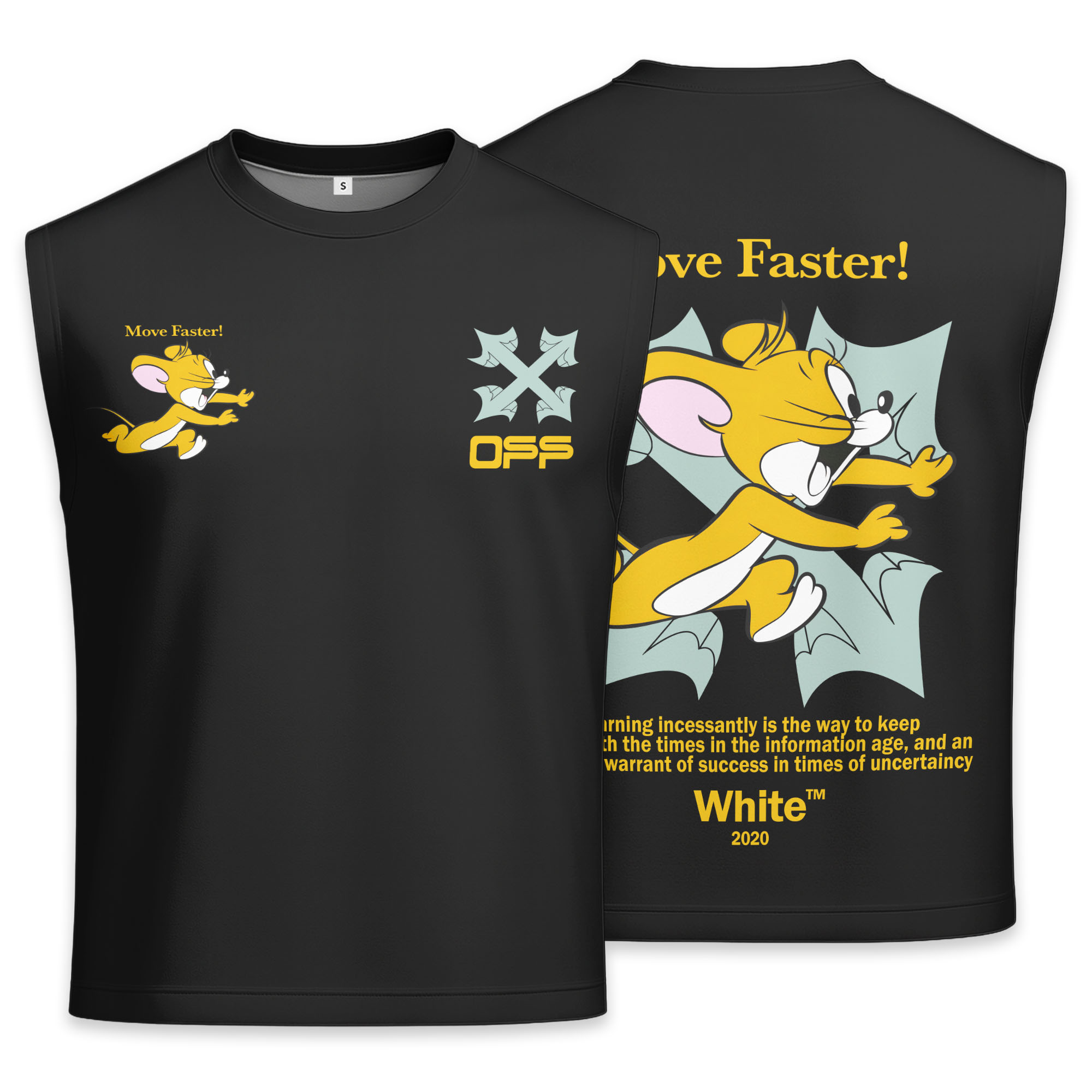 Off White x Jerry x Nike - Men's Premium Tank - Regular Fit