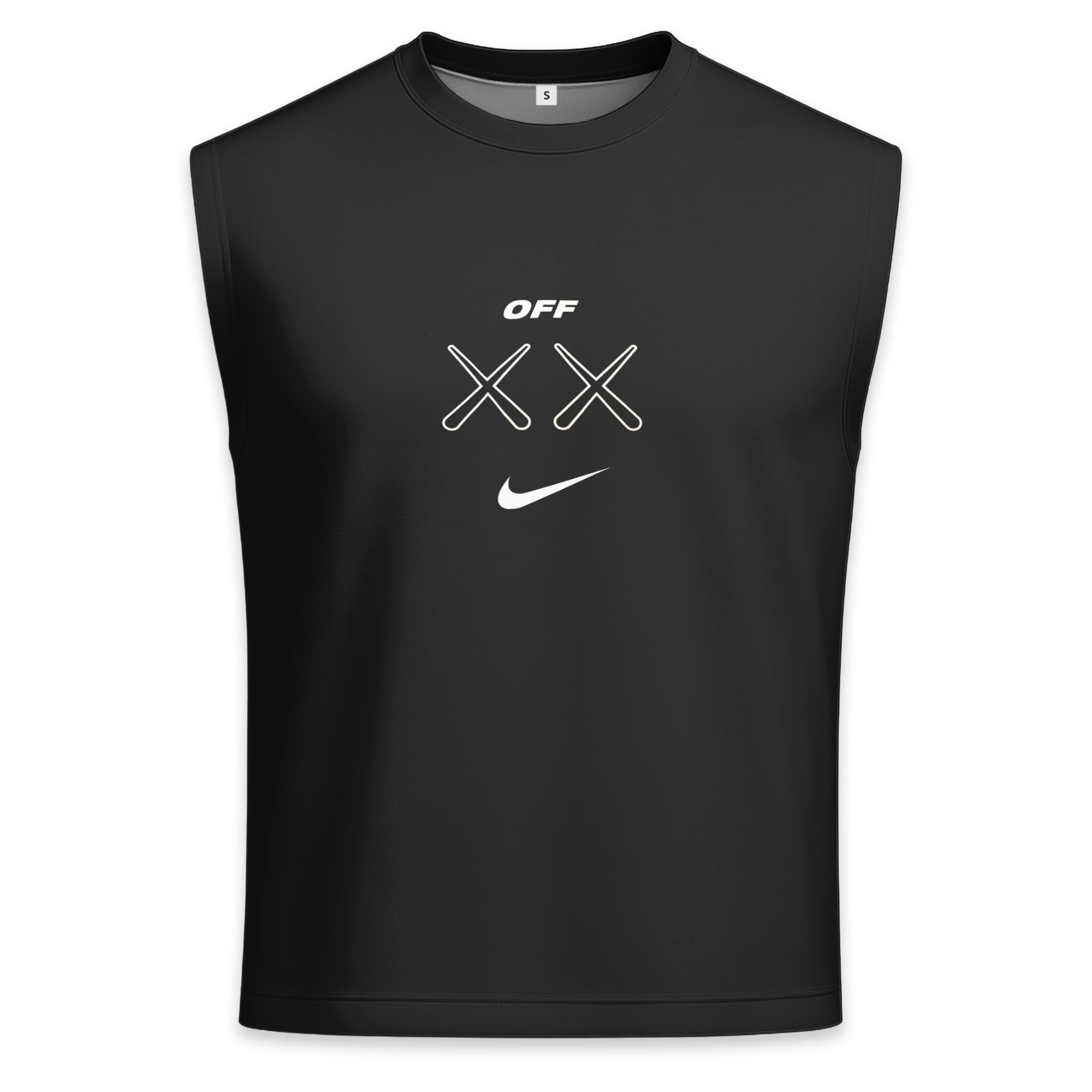 Kaws, OFF WHITE, NIKE - Men's Premium Tank - Regular Fit