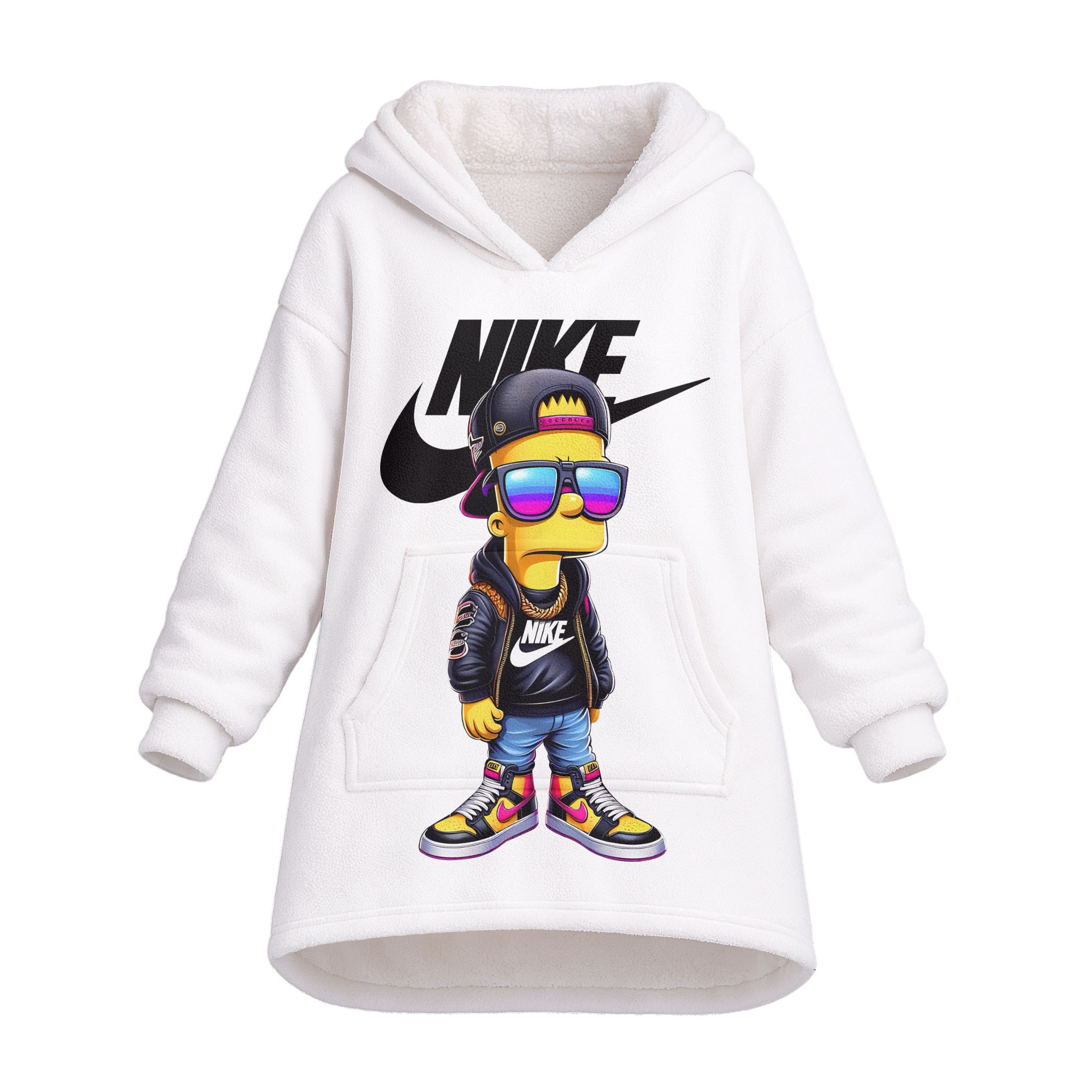 NIKE, Bart Simpson - Oodie Blanket Hoodie