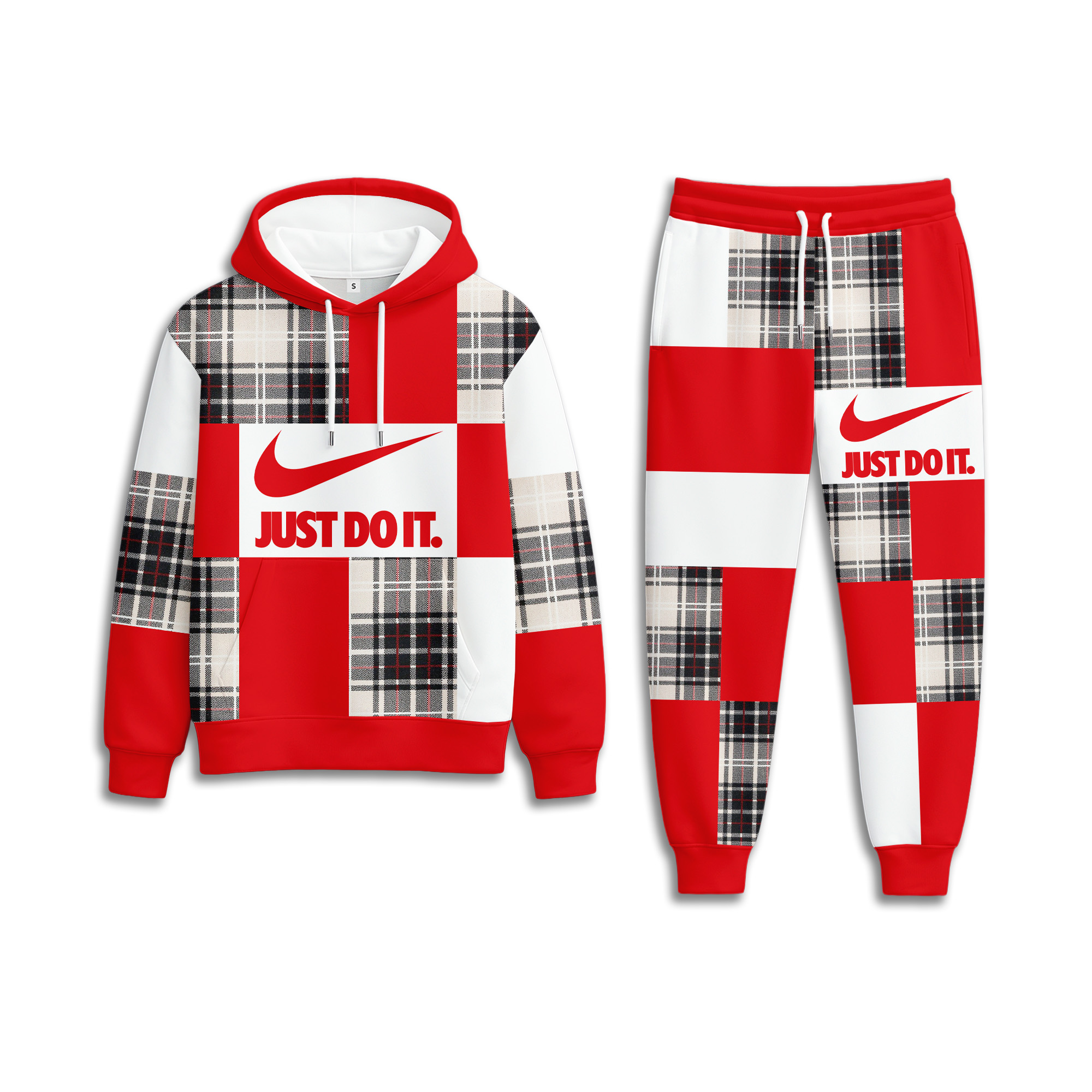 NIKE JUST DO IT - Unisex Hoodie Joggers Set