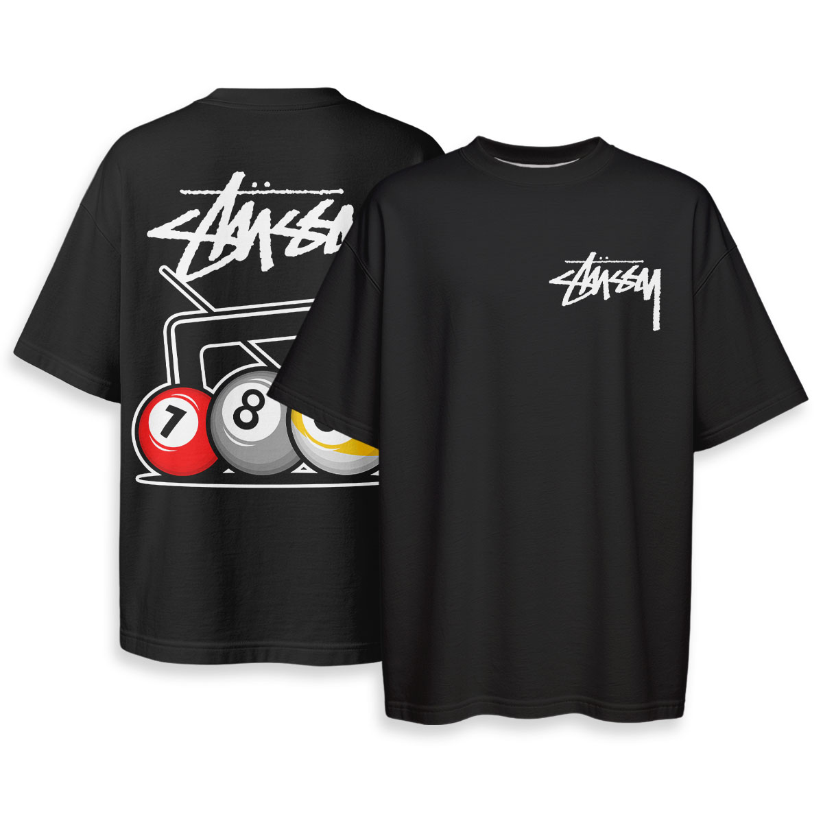 Stussy - Oversized Boxy Tee