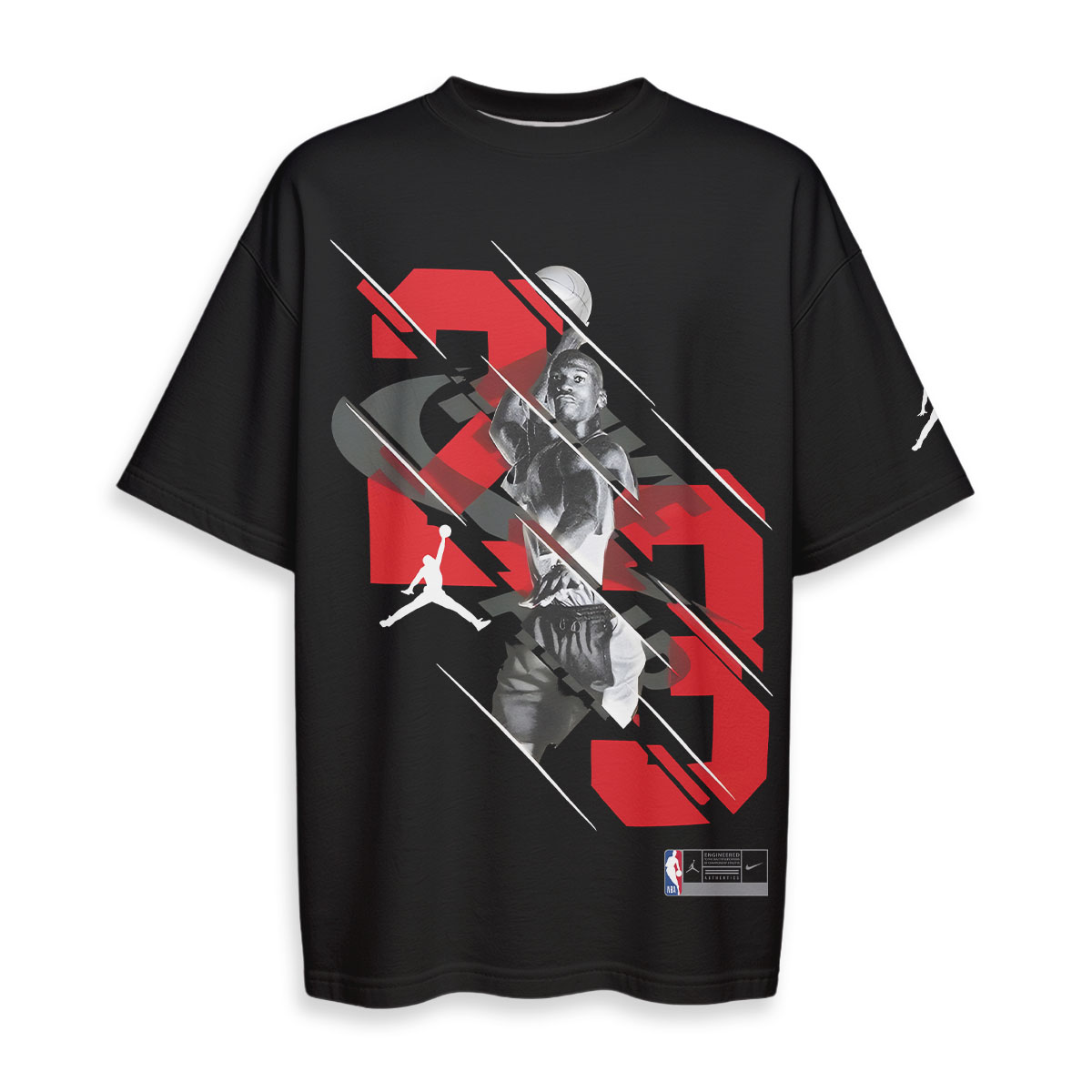 Jordan Street Style - Oversized Boxy Tee