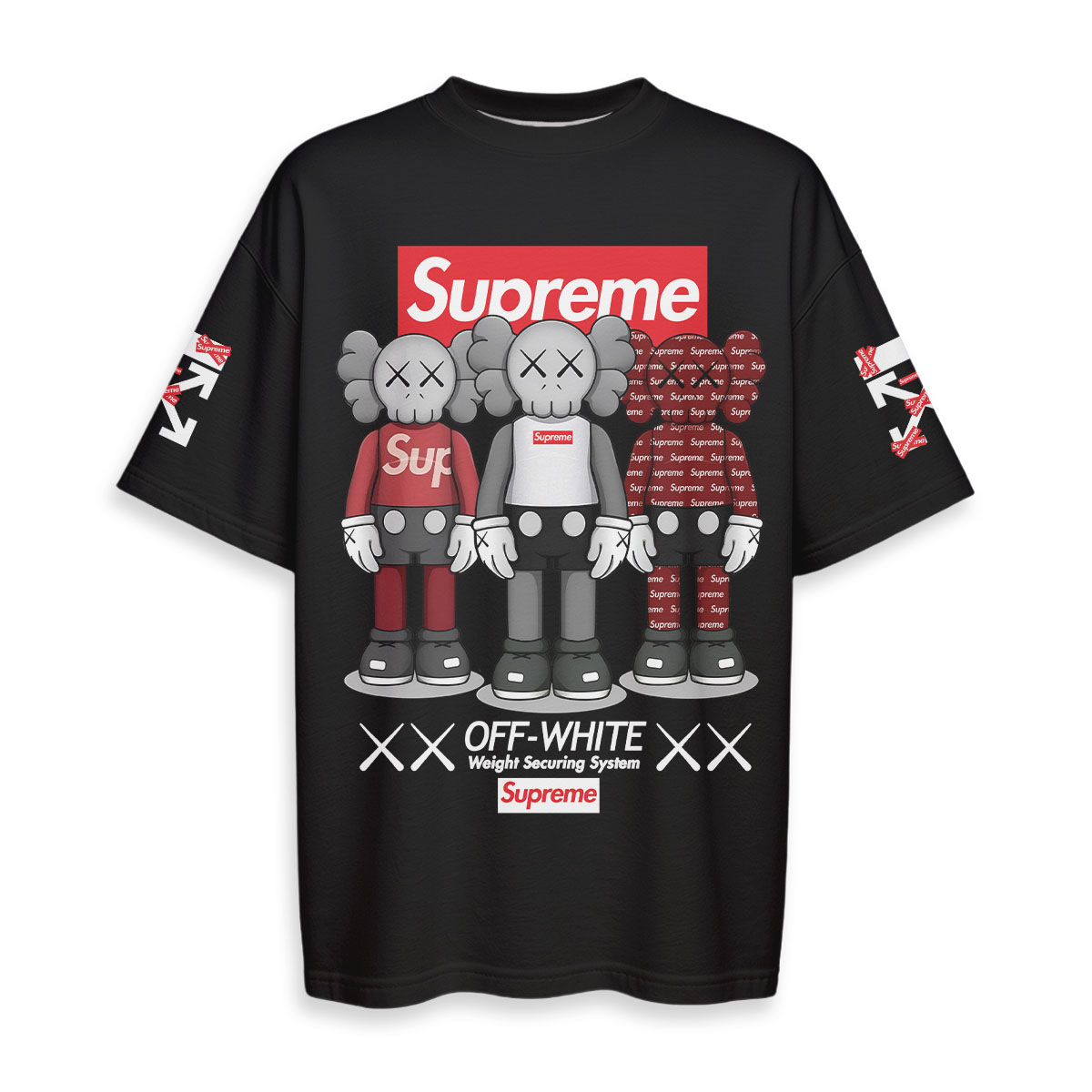 OFF WHITE, Supreme, Kaws - Oversized Boxy Tee