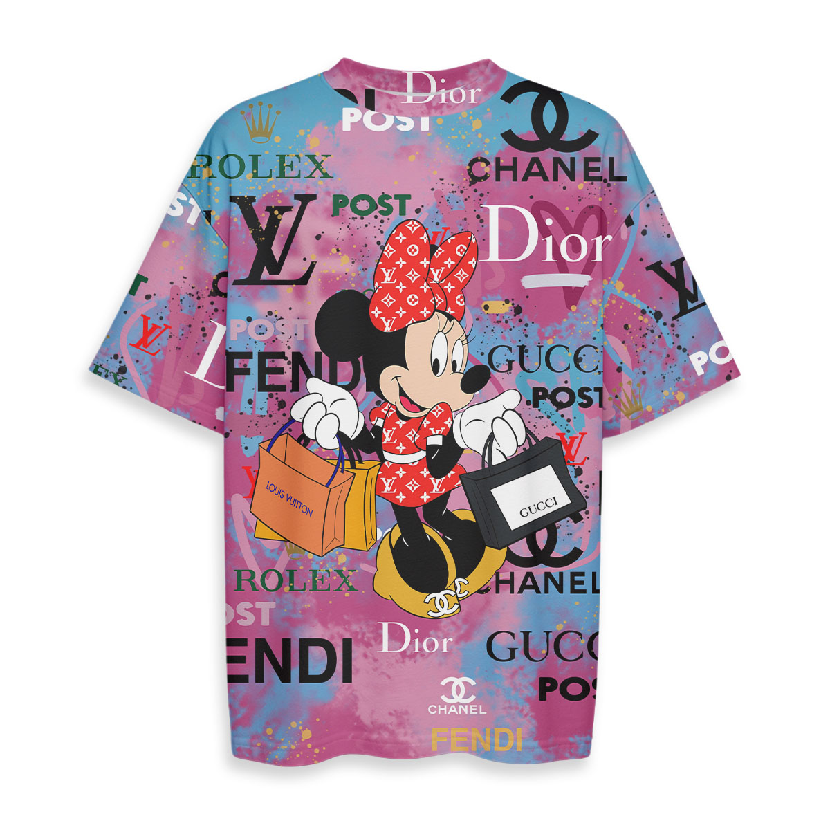 Minnie Mouse - Oversized Boxy Tee