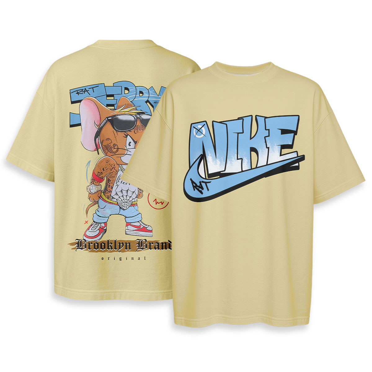 NIKE, Tom and Jerry - Oversized Boxy Tee