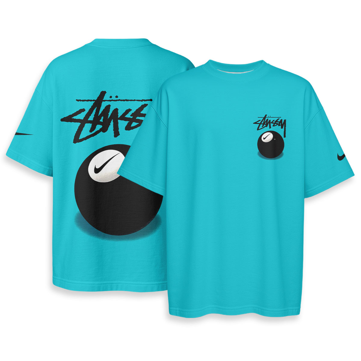 Stussy NIKE - Oversized Boxy Tee
