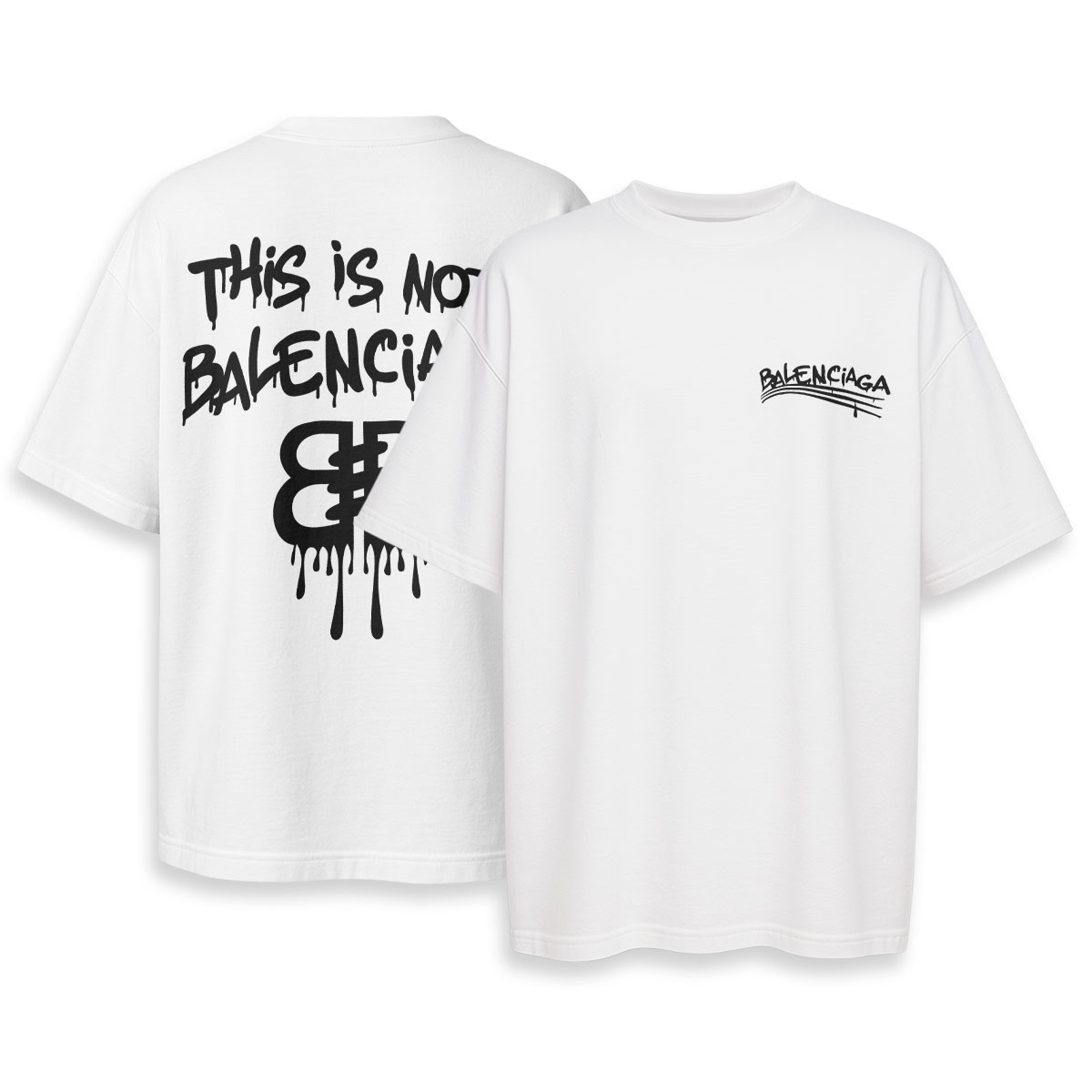 BALENCIAGA - Oversized Boxy Tee