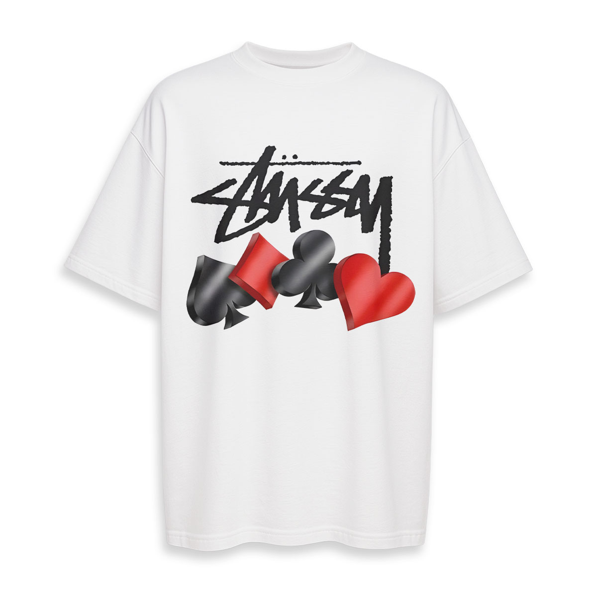 STUSSY - Oversized Boxy Tee