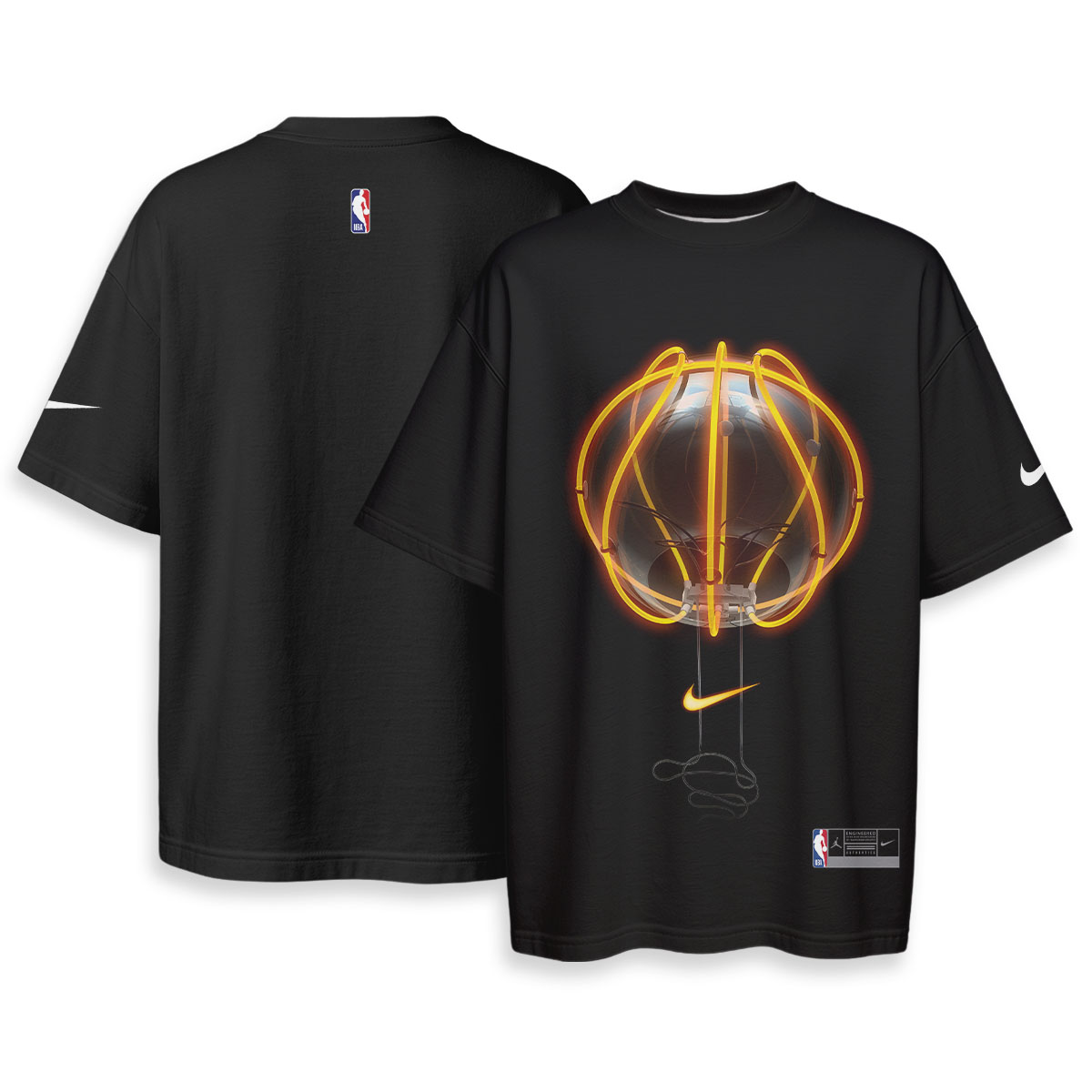 Basketball - Oversized Boxy Tee