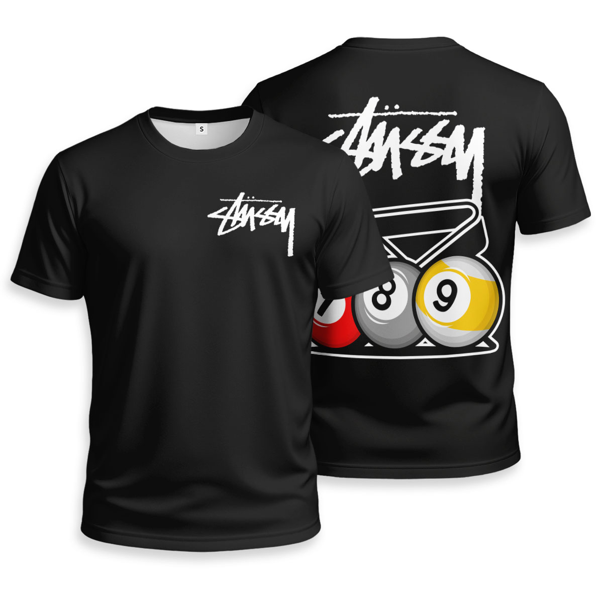 STUSSY Unisex T-shirt - Regular Fit